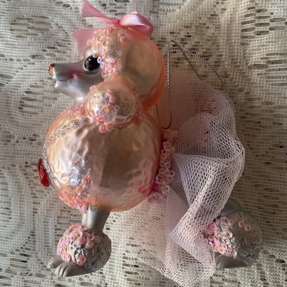 Cute Poodle Ornament - Picture 3 of 7